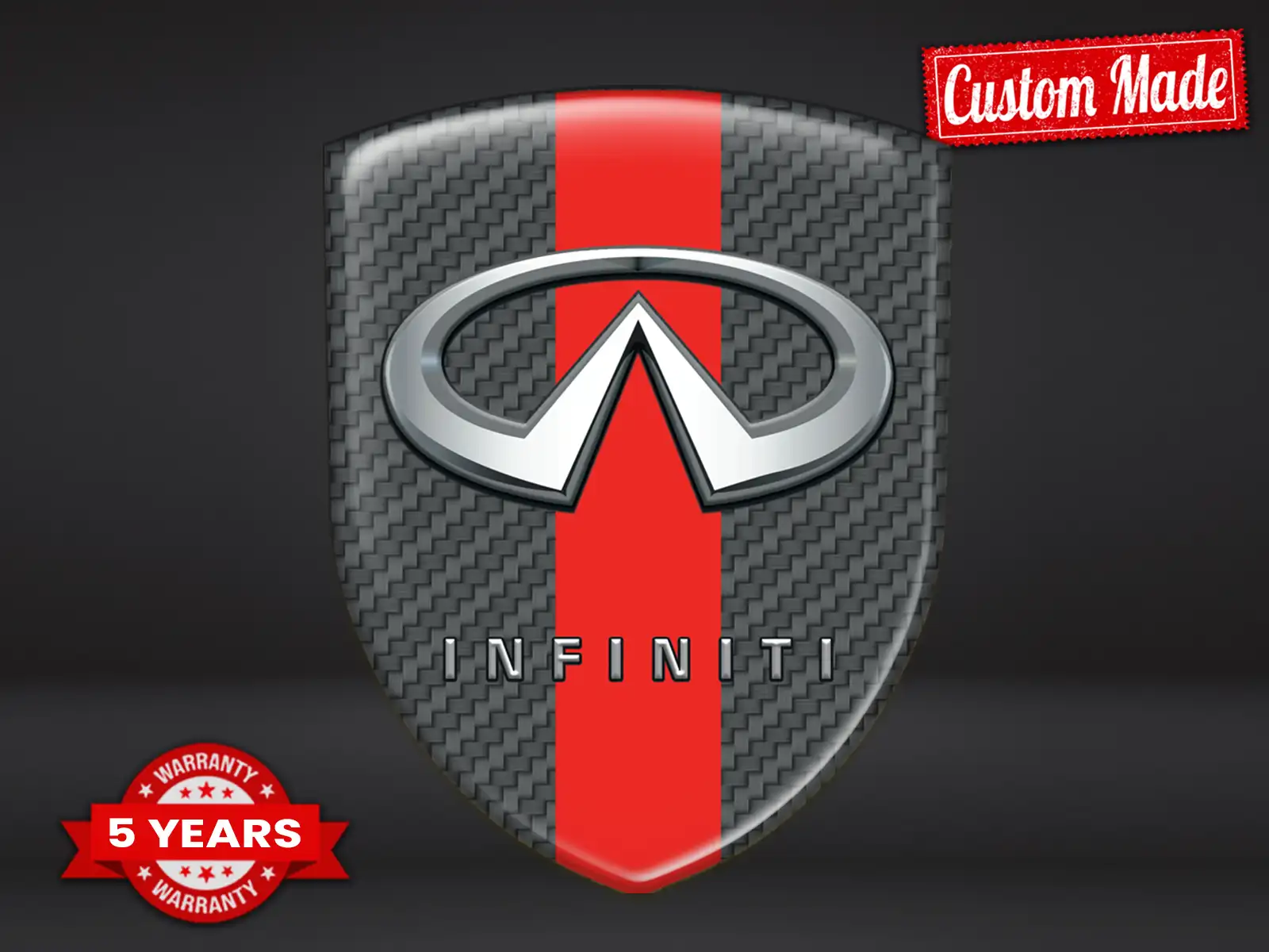 Infiniti Autoaufkleber Premium Stern Modern